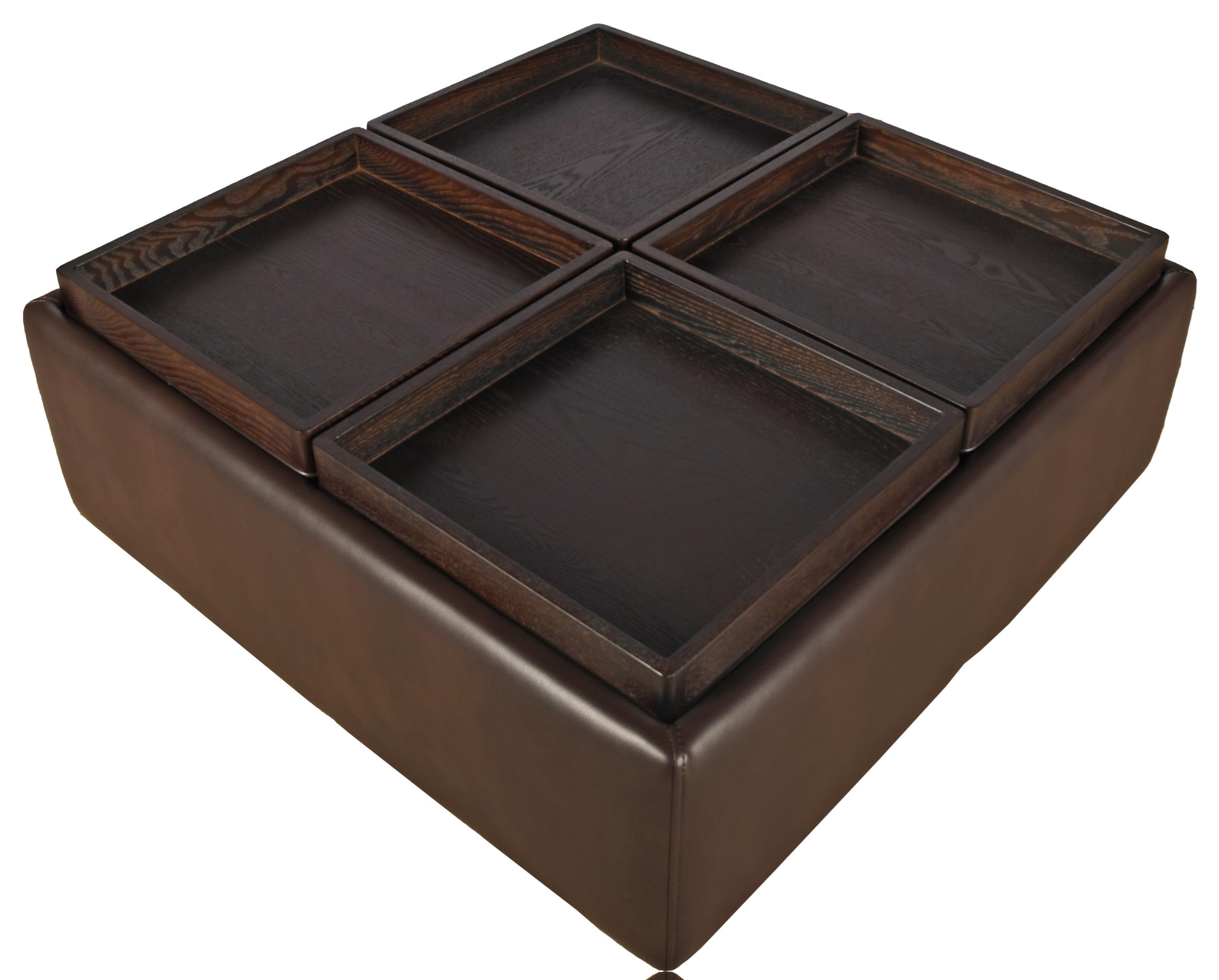 Maric Furniture Accent Ottomans 1165248 Leather Ottoman with